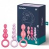 Pack 3 Plugs Silicona Tri Color Versión 2020