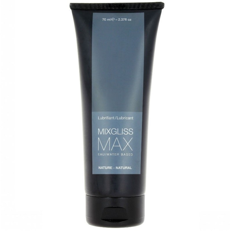 MIXGLISS - MAX LUBRICANTE ANAL BASE AGUA NATURAL 70 ML