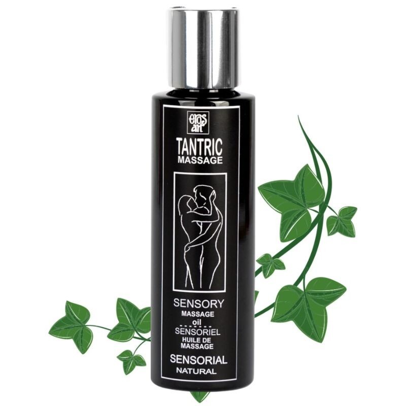 EROS-ART - ACEITE MASAJE TÁNTRICO NATURAL Y AFRODISÍACO NEUTRAL 100 ML