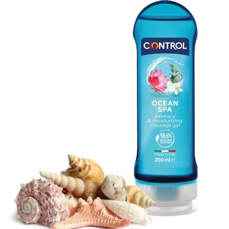 CONTROL - 2 EN 1 MASSAGE and PLEASURE MEDITERRANEAN SEA 200 ML