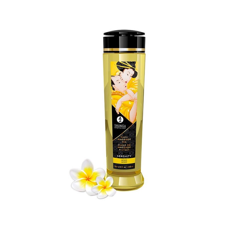 SHUNGA - ACEITE DE MASAJE ERÓTICO SERENITY 240 ML