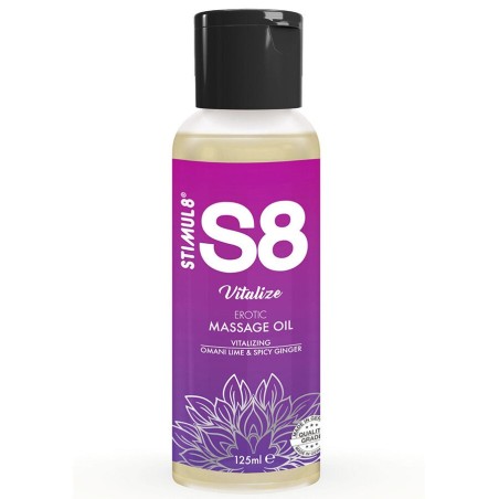 STIMUL8 - S8 VITALIZE ACEITE DE MASAJE LIMA 125 ML