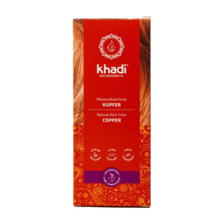 Tinte herbal Cobre 100g Khadi