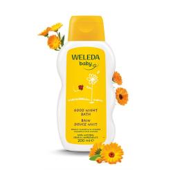 Baño de crema NOCHE (calendula & lavanda) bebe y niño 200ml Weleda
