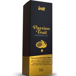 INTT MASSAGE and ORAL SEX - GEL DE MASAJE SABOR A FRUTA DE LA PASIÓN EFECTO CALOR