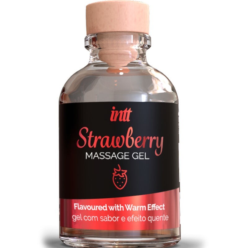 INTT MASSAGE and ORAL SEX - GEL DE MASAJE SABOR A FRESA EFECTO CALOR
