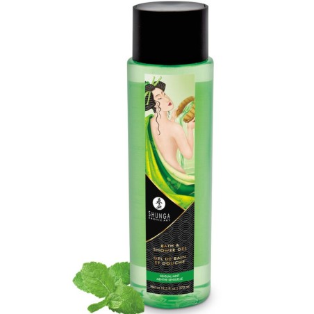 SHUNGA - GEL DE BAÑO and DUCHA MENTA 370 ML