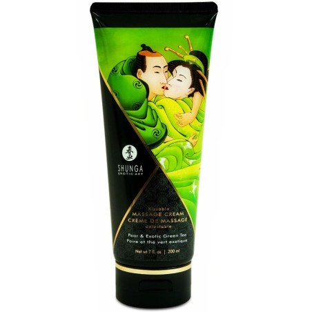 SHUNGA - CREMA MASAJE PERA and TÉ VERDE 200 ML