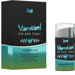 INTT - POTENTE ESTIMULANTE ÍNTIMO GEL VIBRADOR LIQUIDO GIN and TONIC 15ML