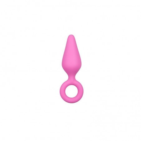 Plug de Silicona Rosa - Medium