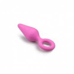 Plug de Silicona Rosa - Medium