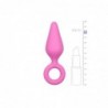 Plug de Silicona Rosa - Medium