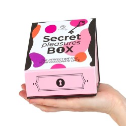 SECRET PLAY - CAJA DE PLACERES PARA PAREJAS DADOS BALA VIBRADORA PLUMERO