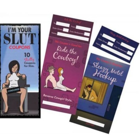 KHEPER GAMES - IM YOUR SLUT COUPONS - EN