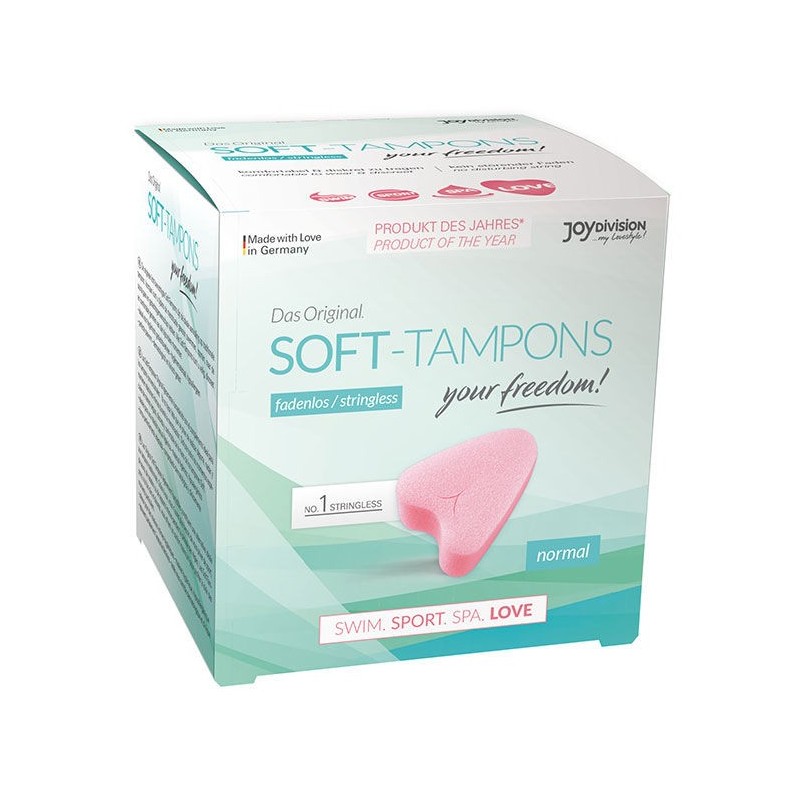 JOYDIVISION SOFT-TAMPONS - TAMPONES ORIGINALES LOVE - 3UDS