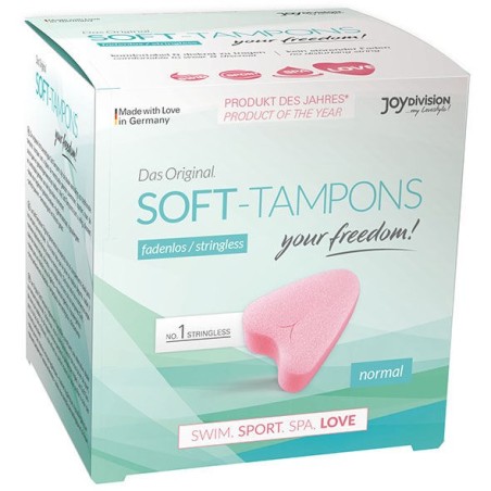 JOYDIVISION SOFT-TAMPONS - TAMPONES ORIGINALES LOVE - 3UDS
