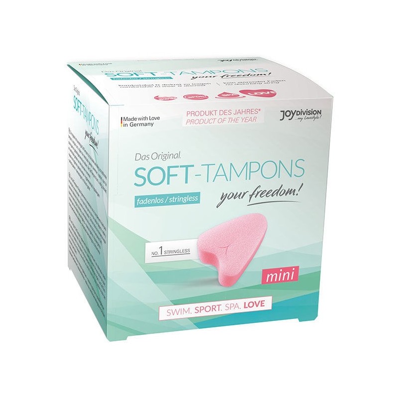 JOYDIVISION SOFT-TAMPONS - TAMPONES ORIGINALES MINI LOVE - 3UDS
