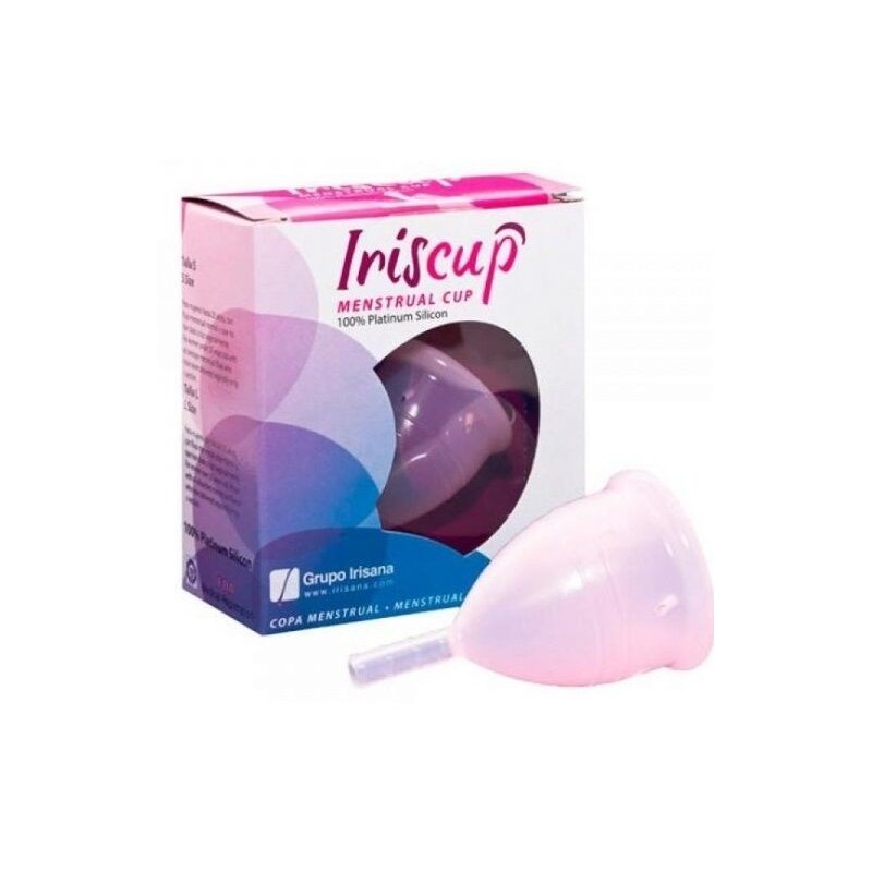 IRISCUP - COPA MESTRUAL ROSA PEQUEÑA BOLSA ESTERILIZADORA GRATIS
