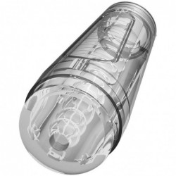 Masturbador Masculino Ultraskyn Optix Crystal Clear