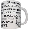 DIABLO PICANTE - TAZA BLANCA DE SINÓNIMOS TETAS 370 ML