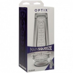 Masturbador Masculino Ultraskyn Optix Crystal Clear