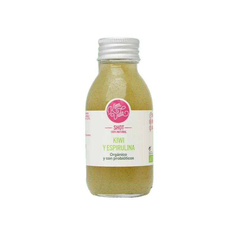 Shot Kiwi y Espirulina Bio 100ml Komvida