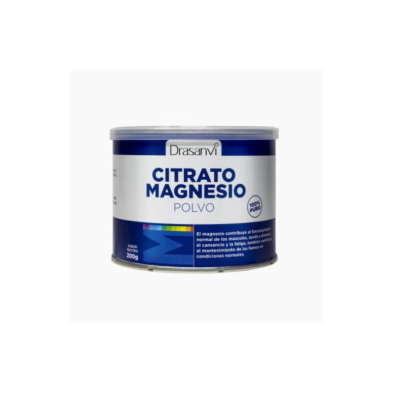 Mineral Citrato Magnesio Polvo 200g Drasanvi
