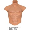 HIDDEN DESIRE - ALTER EGO CAMISETA SILICONA TORSO MASCULINO CON ABDOMINALES NATURAL
