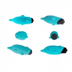 Bala Vibradora Dolphin Silicona 7.5 c 2.5 cm