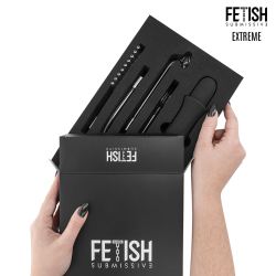 FETISH SUBMISSIVE - VIBRADOR WAND ELECTROESTIMULACIÓN ALTA FRECUENCIA