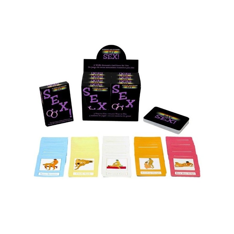 KHEPER GAMES - GAY SEX CARTAS CON POSTURAS SEXUALES ES-EN