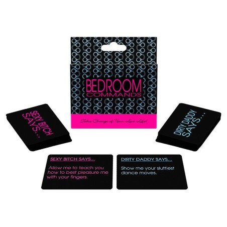 KHEPER GAMES - BEDROOM COMMANDS CARD GAME -EN