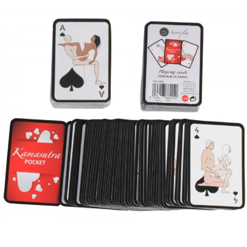 SECRETPLAY - CARTAS KAMASUTRA MINI (ES-EN-PT-IT-FR-DE)