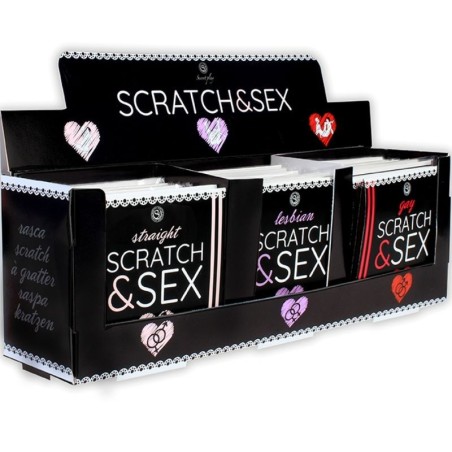 SECRETPLAY - DISPLAY POSTURAS SCRATCH and SEX (ES-EN-FR-PT-DE)