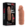 VIRILXL - EXTENSIÓN DE PENE LIQUID SILICONE V5 MARRÓN