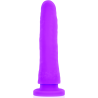 DELTA CLUB - TOYS ARNES DILDO LILA SILICONA MEDICA 23 CM -O- 4.5 CM