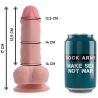 ROCKARMY - ARNES DUAL DENSITY PANZER DILDO REALISTA 17 CM -O- 4.46 CM