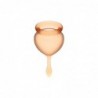 Copas Menstruales Feel Good Orange Pack de 2