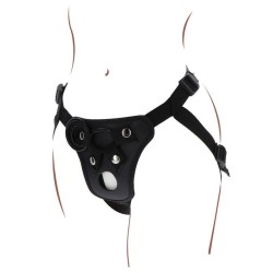 GET REAL - STRAP-ON PLEASURE HARNÉS NEGRO