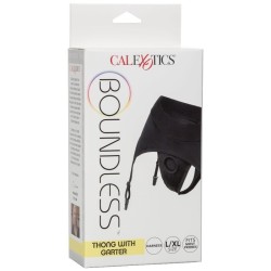 CALEXOTICS - BOUNDLESS ARNÉS TANGA CON LIGUERO L-XL