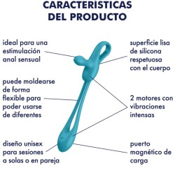 SATISFYER - PLUG and PLAY 1 MULTIVIBRADOR FLEXIBLE