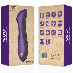 WOMANVIBE - MANDY VIBRADOR RECARGABLE SILICONA PUNTO K