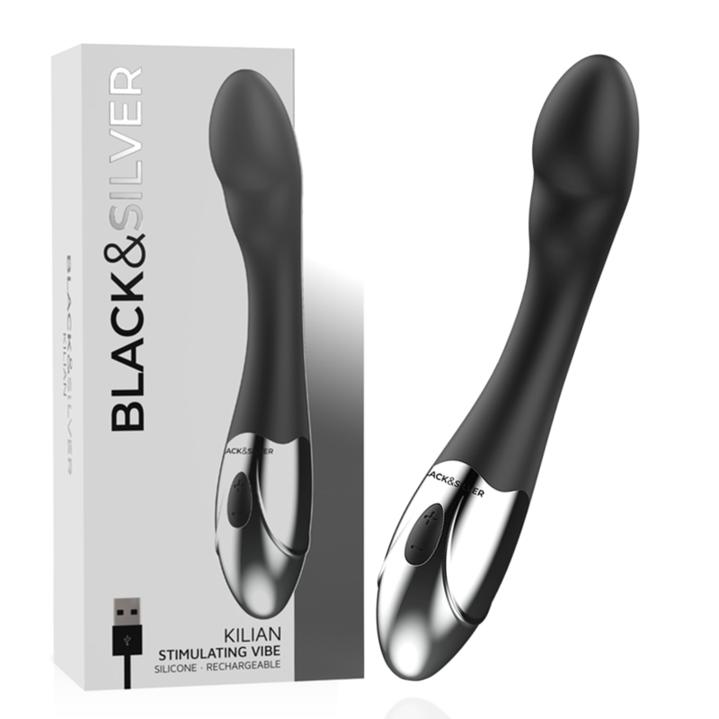 BLACKandSILVER - KILIAN VIBRADOR PUNTO G