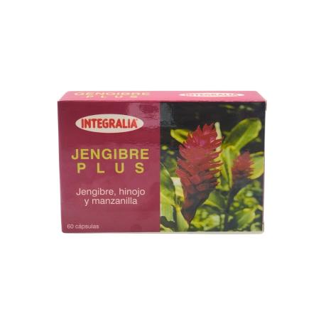 Jengibre Plus (jengibre,hinojo y manzanilla) 60 capsulas Integralia