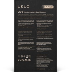 LELO - LIV 3 ESTIMULADOR PUNTO G AZUL