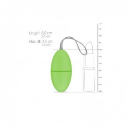 Huevo Vibrador  Control Remoto - Verde