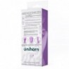 Brightlavender Vibrador y Rotador Doble Motor 360º USB Silicona