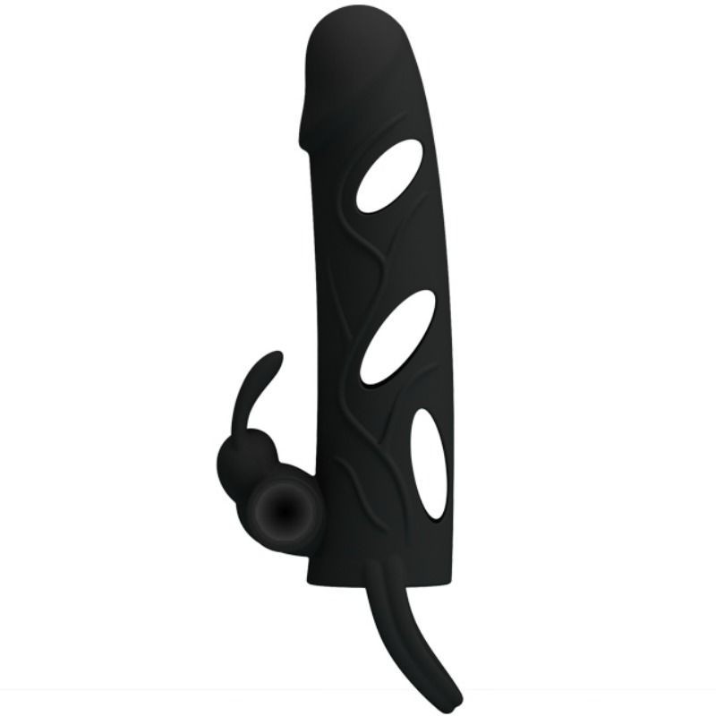 PRETTY LOVE - FUNDA SILICONA CON VIBRACIÓN 14 CM 1.0