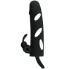 PRETTY LOVE - FUNDA SILICONA CON VIBRACIÓN 14 CM 1.0