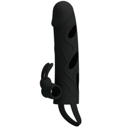 PRETTY LOVE - FUNDA SILICONA CON VIBRACIÓN 14 CM 1.0